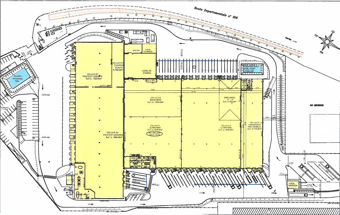 Entrepôt classe b Libercourt 17642m² Location entrepôt classe b Libercourt Pas-de-Calais OLLOG2119315 2